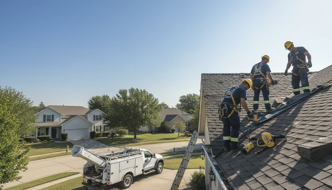 Roof Flashing Repair in Sulphur Springs, AR